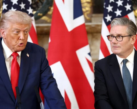 Starmer, Trump discussed opening Strait of Hormuz, Downing Street says