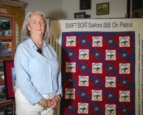 Woman's handmade tribute honors 58 fallen Vietnam sailors