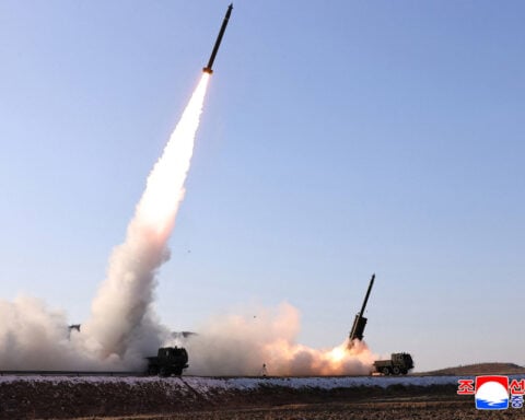North Korea unveils cluster-bomb missile, electronic warfare capability
