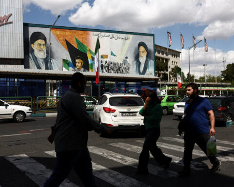 Trump says US military to stay around Iran; threatens action if Tehran fails to comply with deal