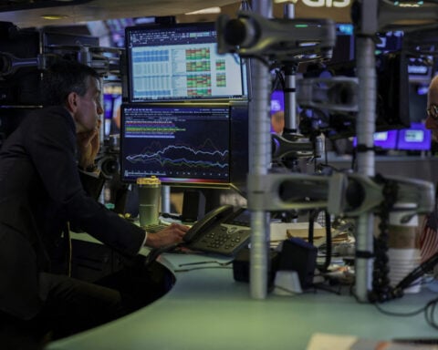 Wall Street ends sharply higher on US-Iran ceasefire