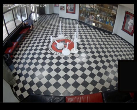 Dramatic video shows Oklahoma high school principal tackle, disarm gunman as students flee