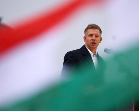 Hungary's Tisza party seen winning two-thirds majority in parliament, Median projection shows