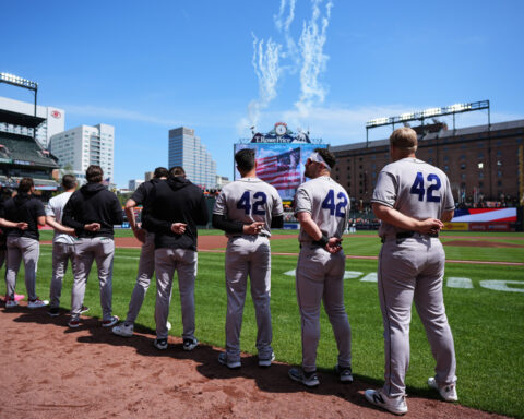 MLB celebrates Jackie Robinson Day as every player wears No. 42 on anniversary of his historic debut