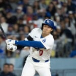 Shohei Ohtani pitches but doesn't bat for first time since 2021. He's still sore from a hit-by-pitch