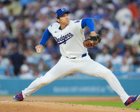 Ohtani skips the bat, keeps the heat: 10 strikeouts as Dodgers send Mets to a 7th straight loss