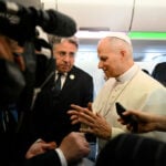 A dispatch from inside the Vatican bubble during a remarkable exchange between pope and president