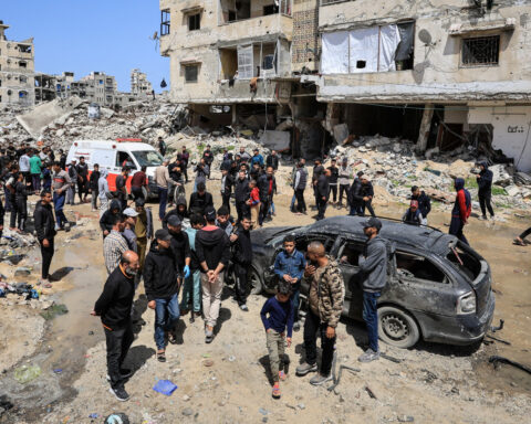 Israeli airstrike kills at least 10 near Gaza school as ceasefire strains