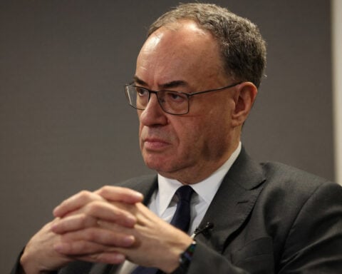 Bank of England's Bailey says 'not going to rush' judgements on rate rises, BBC reports