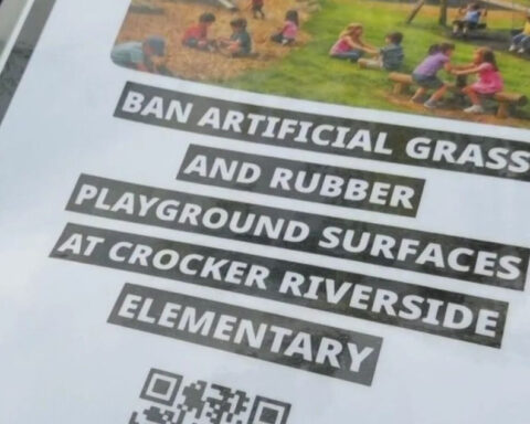 Sacramento parents fight move to replace grass with artificial turf at elementary school