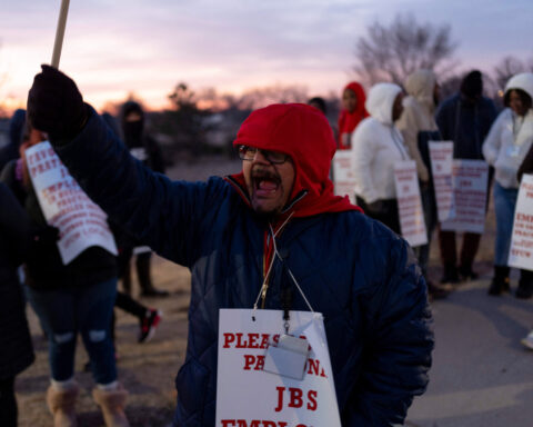 Striking JBS workers to return to Colorado plant on promise of talks