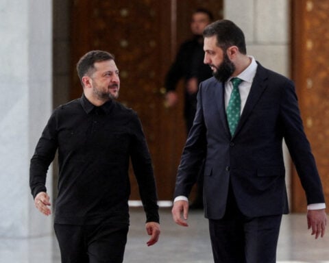 Ukraine, Syria agree to cooperate on security, Zelenskiy says