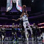 Joel Embiid provides an emotional lift and Tyrese Maxey carries the 76ers into the playoffs