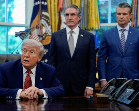 Trump proposes "historic" defense spending budget, eyes 10% cut to other federal programs