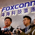 Foxconn first-quarter revenue jumps, company cautions on geopolitics