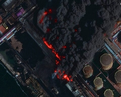 Russian oil terminals under attack unable to accept shipments for second week, sources say