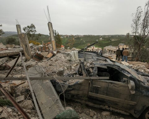 A month into war, Lebanon's prime minister says no end in sight