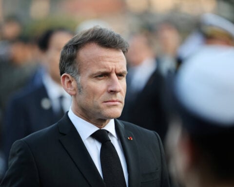 Macron says it is unrealistic to open Hormuz Strait by force