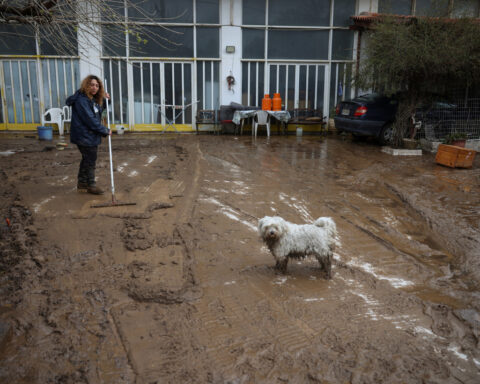 Storm batters Greece, killing one, flooding homes and disrupting travel