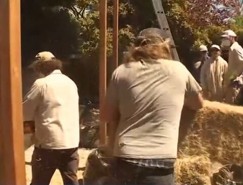 Santa Cruz County groups plan straw bale tiny home village to address housing crisis