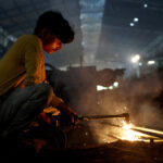 India factory activity cooled in March with oil costs rising amid Middle East turmoil, PMI shows