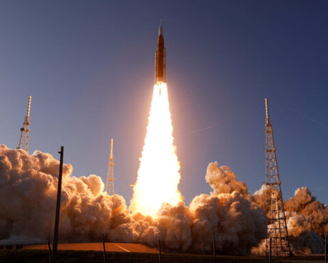 NASA launches four astronauts on world's first crewed lunar mission in half a century