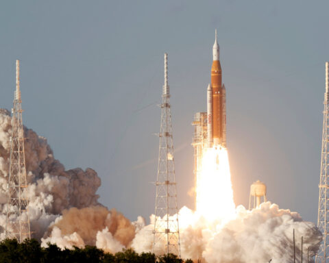 NASA launches first crewed lunar mission in half a century