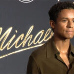 Jaafar Jackson, members of Jackson 5 appear at special screening of "Michael" in Gary, Indiana