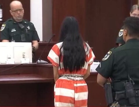 Woman accused of letting newborn die asking to be released on bond