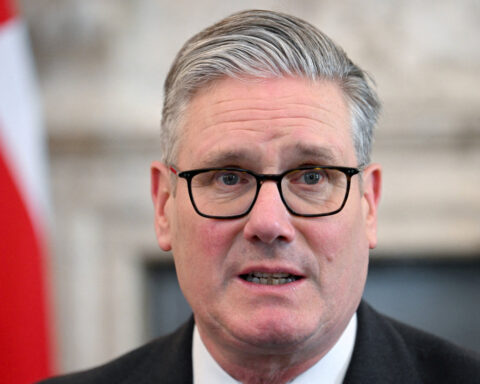 UK's Starmer, asked about Trump's NATO comments, says he will act in Britain's interest