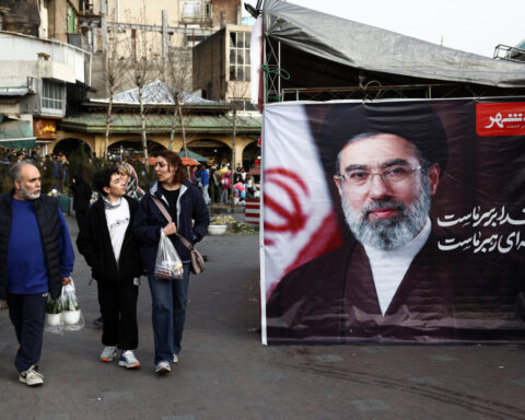 Supreme leader Khamenei in Iran but avoiding public appearances, Russian envoy says