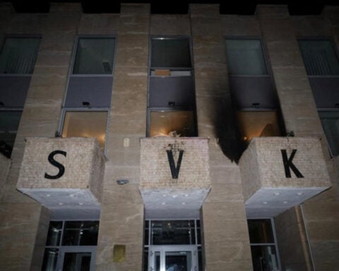 Suspect in attack on Russia's Prague cultural centre turns himself in