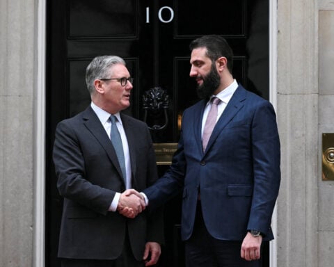 UK PM Starmer raises migration, border security in talks with Syria's president