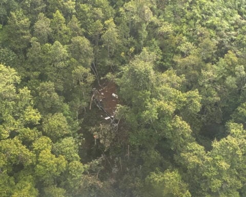 Eight people killed in helicopter crash in Indonesia's West Kalimantan, authorities say