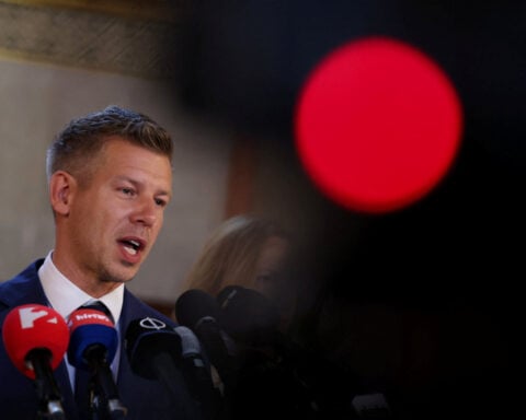 Hungary's Magyar says documents from outgoing government being destroyed