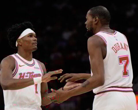 Kevin Durant returns to the playoffs, leading the Rockets into a 1st-round clash with the Lakers