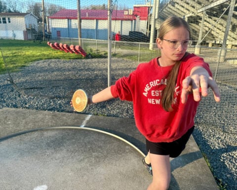 Transgender athlete focuses on what may be her last track season as Supreme Court ruling looms