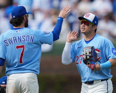 Ballesteros, Hoerner and Happ homer as Cubs hand Mets their 9th straight loss in 12-4 romp