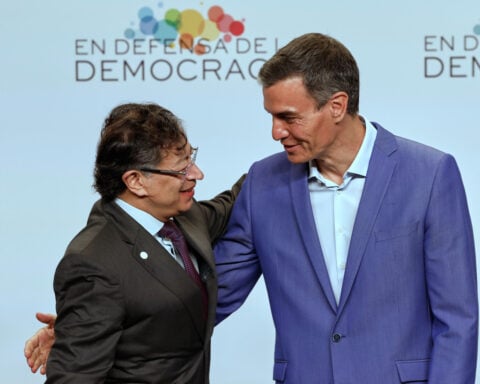 While Trump lashes out at Spain, progressive leaders rally in Barcelona to defend democracy