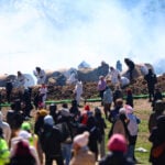 Rubber bullets, pepper spray and arrests as protesters try to storm a Wisconsin beagle lab