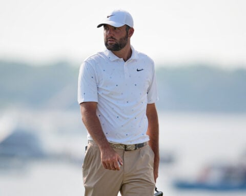 Matt Fitzpatrick overcomes slow start and leads Scheffler by 3 shots at Hilton Head