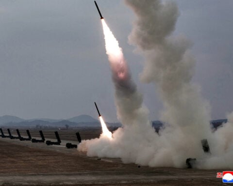 North Korea fires multiple ballistic missiles towards sea off its east coast