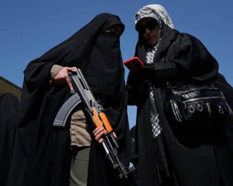 The Latest: Standoff escalates after Iran closes Strait of Hormuz over US blockade