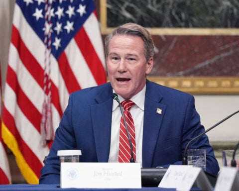 Republicans plan big spending to keep Ohio's Senate seat. A bribery scandal adds to their challenges