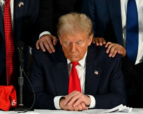 Trump to read Bible verse from Oval Office after feud with Pope and deleted AI image