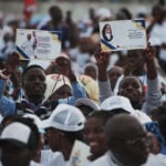Pope prays at Catholic shrine in Angola that was a center of African slave trade