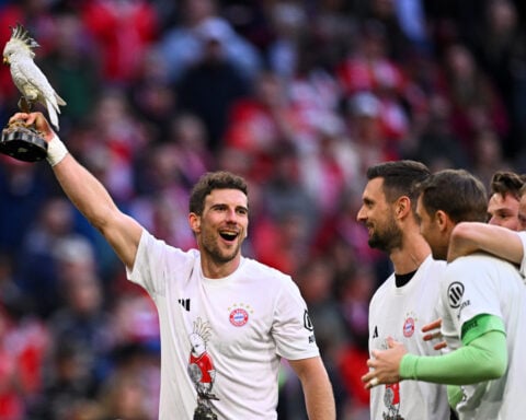 Bayern Munich clinches another Bundesliga title with 4-2 win over Stuttgart