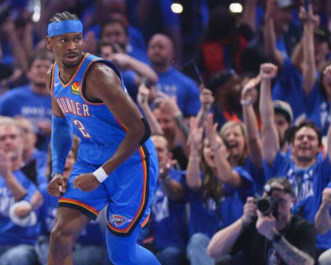 It'll be an international MVP for the NBA with Gilgeous-Alexander, Jokic and Wembanyama finalists