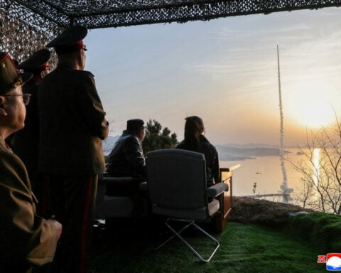 North Korean leader Kim oversaw test of missiles with cluster warheads