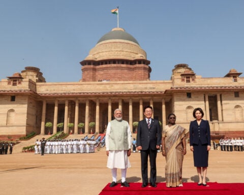 South Korea's Lee to seek big boost in economic ties in summit with India's Modi